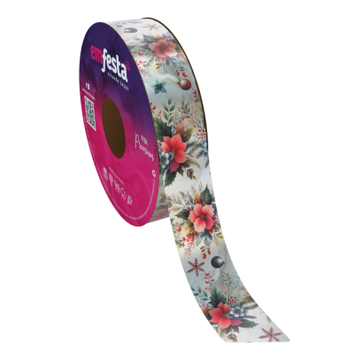 Fita Floral Natalino